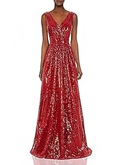 Red sleeveless sequined for sale  Delivered anywhere in USA 
