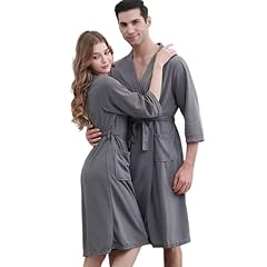 Unisex waffle bathrobe for sale  Delivered anywhere in UK