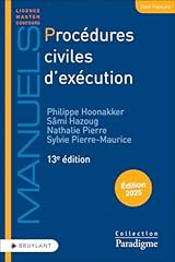 Procédures civiles exécution d'occasion  Livré partout en France