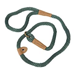 Used, Dog & Field Lux Woven Slip Lead - Soft, Supple Luxury for sale  Delivered anywhere in UK