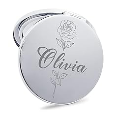 Compact mirror personalised for sale  Delivered anywhere in UK