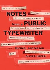 Notes public typewriter for sale  Delivered anywhere in UK