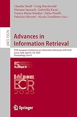Advances information retrieval d'occasion  Livré partout en France