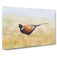 Pheasant bird canvas for sale  Delivered anywhere in UK