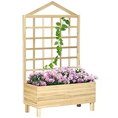 Outsunny wooden planters for sale  Delivered anywhere in Ireland