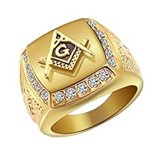 Yafeeso masonic ring for sale  Delivered anywhere in USA 