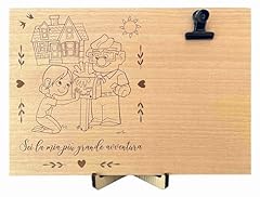 Portafoto legno gadget usato  Spedito ovunque in Italia 