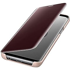 Samsung Galaxy S9+ Clear View Standing Cover, Gold usato  Spedito ovunque in Italia 