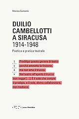 Duilio cambellotti siracusa usato  Spedito ovunque in Italia 