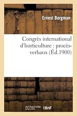 Congrès international horticu d'occasion  Livré partout en France