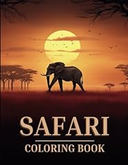 Safari hunting coloring for sale  Delivered anywhere in UK