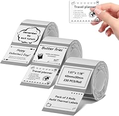 Lot rouleaux étiquettes d'occasion  Livré partout en France