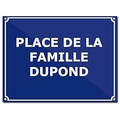 Plaque rue personnalisée d'occasion  Livré partout en France