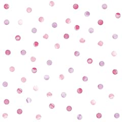 WallPops DWPK2466 Watercolor Dots Wall Art Kit, Pink for sale  Delivered anywhere in USA 