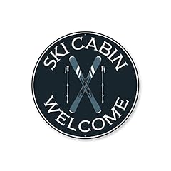 Ski cabin welcome for sale  Delivered anywhere in USA 