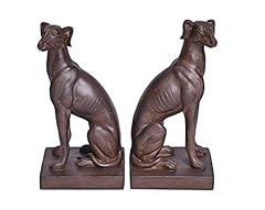 Bookends greyhounds art for sale  Delivered anywhere in UK
