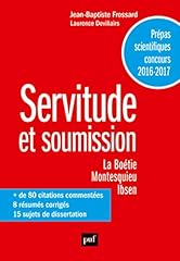 Servitude soumission d'occasion  Livré partout en France