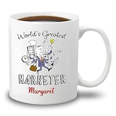 Personalized marketer white for sale  Delivered anywhere in USA 