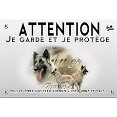 Plaque plastique attention d'occasion  Livré partout en France