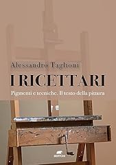 Ricettari. pigmenti tecniche. usato  Spedito ovunque in Italia 