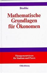 Mathematische grundlagen ökon gebraucht kaufen  Wird an jeden Ort in Deutschland