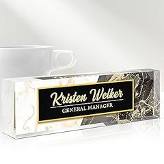 Desk name plate for sale  Delivered anywhere in USA 