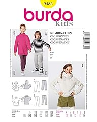 Burda 9482 cartamodello usato  Spedito ovunque in Italia 