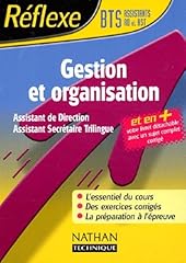 Gestion organisation bts d'occasion  Livré partout en France