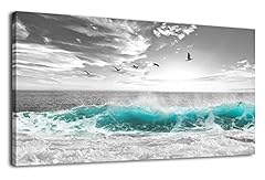 Large ocean canvas for sale  Delivered anywhere in USA 