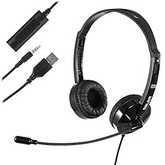Usb headset microphone for sale  Delivered anywhere in UK