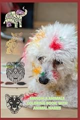 Mandala animals coloring for sale  Delivered anywhere in UK