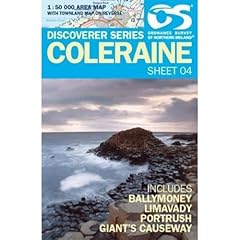 Coleraine map ballymoney for sale  Delivered anywhere in UK