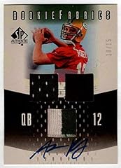 AARON RODGERS 2005 UD SP Authentic Rookie Fabrics Rookie for sale  Delivered anywhere in USA 