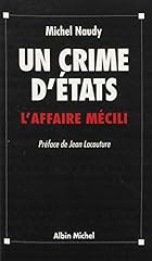 Crime états affaire d'occasion  Livré partout en France