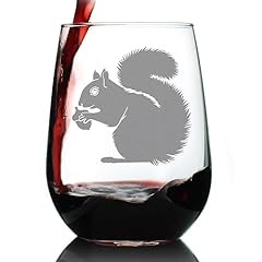 Squirrel stemless wine for sale  Delivered anywhere in USA 