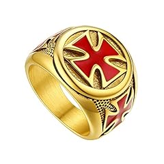 Gold rings mens for sale  Delivered anywhere in UK