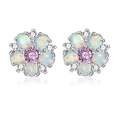 Cinily flower earrings for sale  Delivered anywhere in USA 