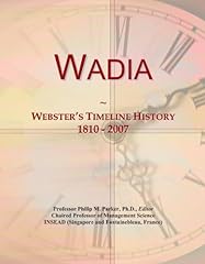 Wadia webster timeline for sale  Delivered anywhere in UK