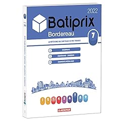 Batiprix bordereau 2022 d'occasion  Livré partout en France