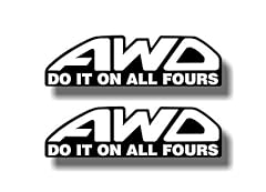 Awd fours decals for sale  Delivered anywhere in USA 