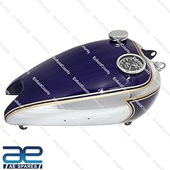 AEspares BSA C11 C10 Blue Chrome Petrol Fuel Tank With for sale  Delivered anywhere in UK