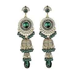 Orecchini vintage jhumka usato  Spedito ovunque in Italia 