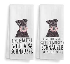 Noql schnauzer towels for sale  Delivered anywhere in USA 
