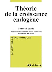 Théorie croissance endogène d'occasion  Livré partout en France