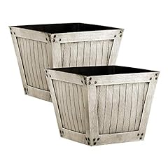 Slatted wood style for sale  Delivered anywhere in UK