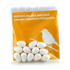 FINCA CASAREJO Huevo Falso Macizo - Tamaño Canario-Periquito (12 unidades) segunda mano  Se entrega en toda España 