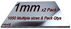 1mm aluminium sheets for sale  Delivered anywhere in UK
