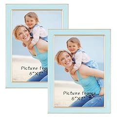 5x7 light blue for sale  Delivered anywhere in USA 