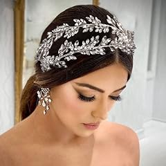 Tfanuo bridal hair for sale  Delivered anywhere in UK