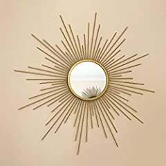Gold sunburst wall for sale  Delivered anywhere in UK